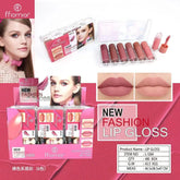 Flormar High Pigment Nude setting Lipgloss, Pack of 6